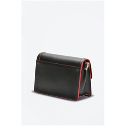 Bandolera de piel Kaia Negro