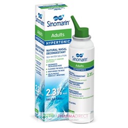 Sinomarin Hypertonique - Décongestionnant Nasal Naturel - Adulte 125ml