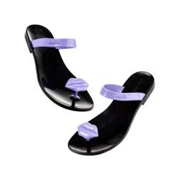 Сандалии Zhoelala KISS (сиреневый+черный) / Zhoelala KISS (PURPLE+BLACK)