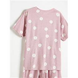 Pyjama-Set mit Punkten
