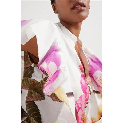 Blusa floral M. Christian Lacroix