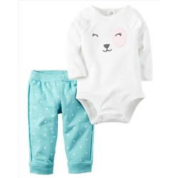 2-Piece Bodysuit & Pant Set