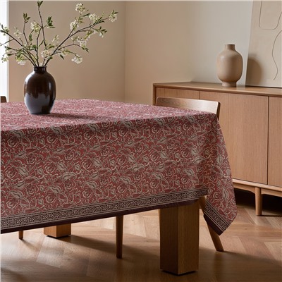Tischdecke Sherpa - terrakotta - mehrere Größen verfügbar