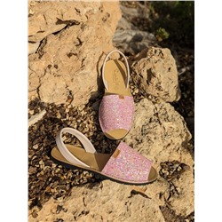 ZAPATOS · 364-glitter perla+Bolso M Trend (360) rosa АКЦИЯ