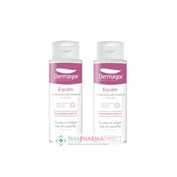 Dermagor Erycalm Lotion Micellaire Peaux Sensibles à Réactives 2x400mlLot  × 2