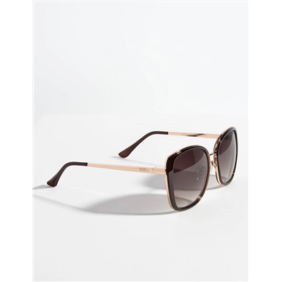 OVER-SIZED GEOMETRIC SUNGLASSES