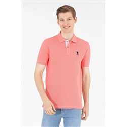 Erkek Nar Çiçeği Basic Polo Yaka Tişört