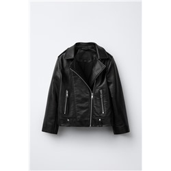 LEATHER EFFECT JACKET