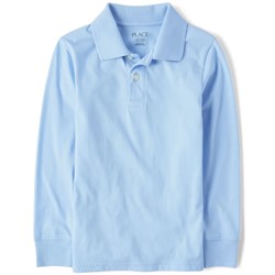 The Children’s Place  Boys Uniform Soft Jersey Polo - Nautico