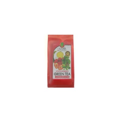 Зеленый чай Healthtea с ароматом клубники от Siam Herb 100 гр / Siam Herb Healthtea Green tea strawberry 100g