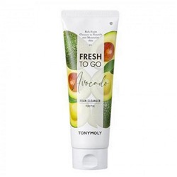 TONYMOLY FRESH TO GO AVOCADO FOAM CLEANSER Пенка для умывания с экстрактом авокадо 170мл