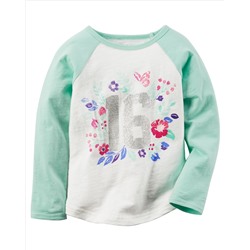 Floral Raglan Tee