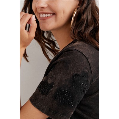 Camiseta arty serpiente