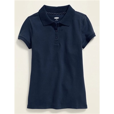 Uniform Pique Polo for Girls