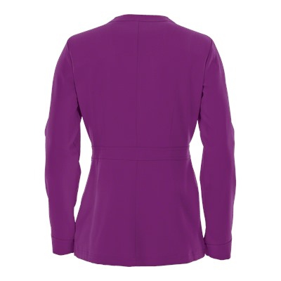 koi Sapphire Four-Way Stretch Scrubs Zipper Jacket