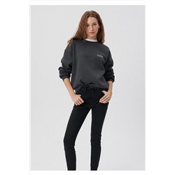 MaviLogo Baskılı Antrasit Sweatshirt 1611656-82185