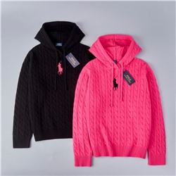 Женский вязаный свитер с капюшоном  RALPH LAURE*N ОРИГИНАЛ!