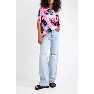 Camiseta oversize skate