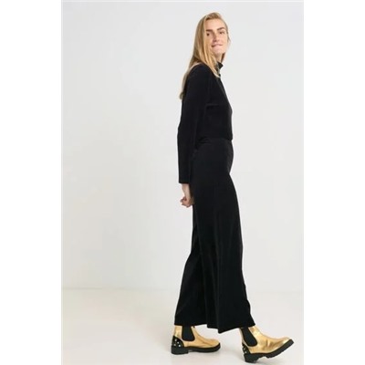 Pantalón campana aterciopelado