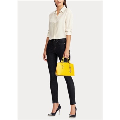 Lauren Saffiano Leather Mini Satchel