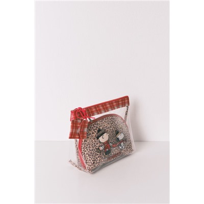 Pack 2 neceseres animal print y Snoopy