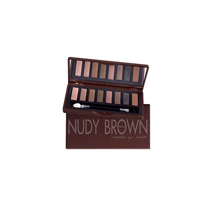 Палетка теней Nudy Brown с маслами авокадо и макадамии от Mistine / Mistine Nudy Brown Complete Eye Palette