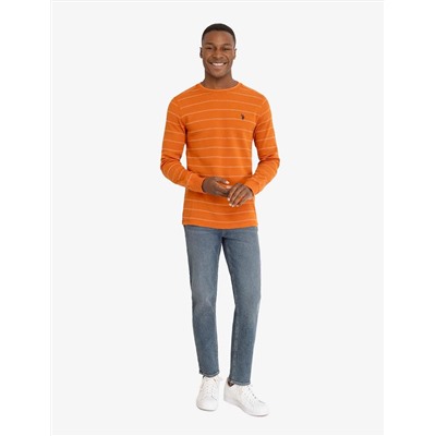 YARN DYE STRIPE THERMAL