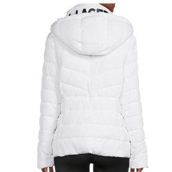 Karl Lagerfeld Paris Hooded Puffer Jacket