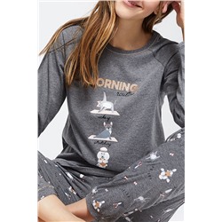 Camiseta Poppy Antracita