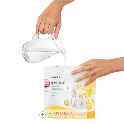 Medela Quick Clean - Sachets Stérilisateur pour Micro-ondes x5