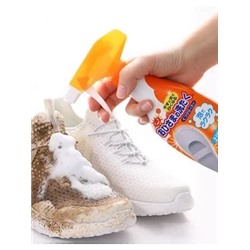 ST Спрей-Пена Washing для чистки спортивной и домашней обуви, аромат яблока, 240 мл. бут с пенообр