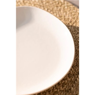 Souci Pasta Tabağı - Krem - 22 cm