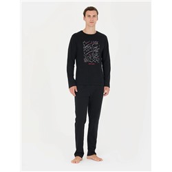 Siyah Pijama Takımı