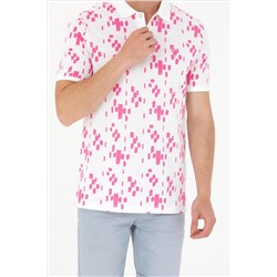 Erkek Pembe Polo Yaka Tişört