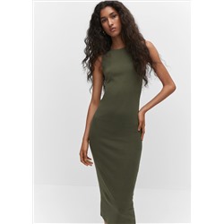 Vestido midi algodón