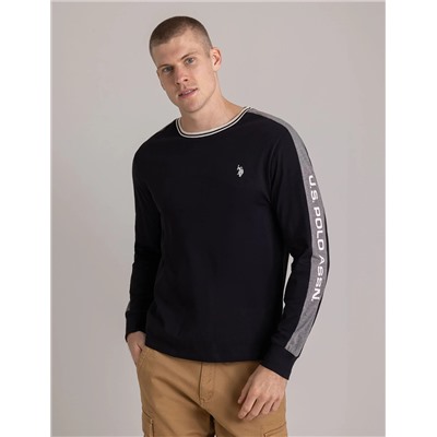 TIPPED WORDMARK LONG SLEEVE T-SHIRT
