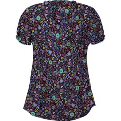 UA Country Wild Flower Coffee Bean Scrub Top