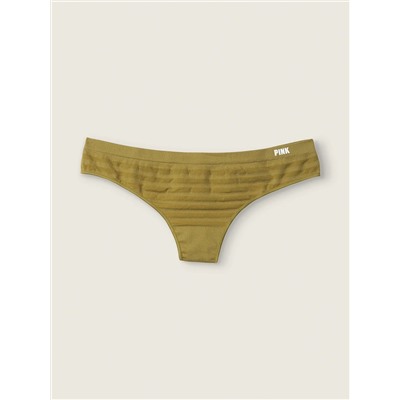 Seamless High-Leg Thong Panty