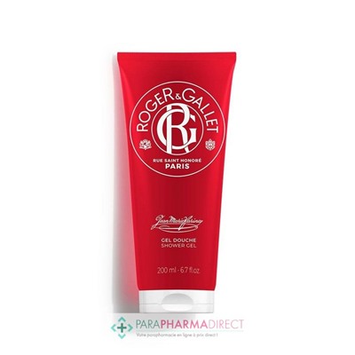 Roger & Gallet Gel Douche Hydratant Vivifiant Jean-Marie Farina 200ml
