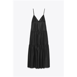 PANELLED MIDI DRESS
