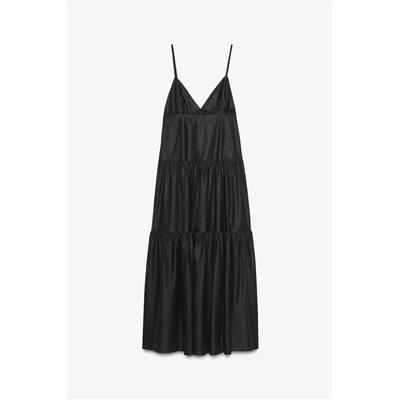 PANELLED MIDI DRESS
