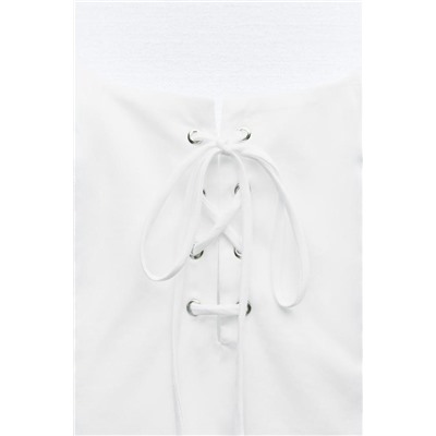 SHORT TRENCH DRESS WITH TIE