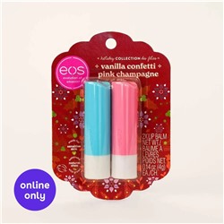 Vanilla Confetti & Pink Champagne 2-Pack Lip Balm
