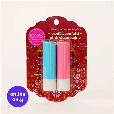 Vanilla Confetti & Pink Champagne 2-Pack Lip Balm