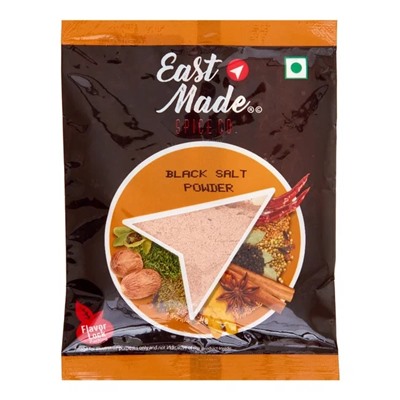 EASTMADE SPICES Black salt powder Гималайская чёрная соль 50г