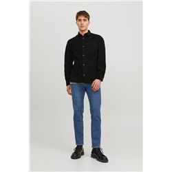 Camisa de terciopelo Negro