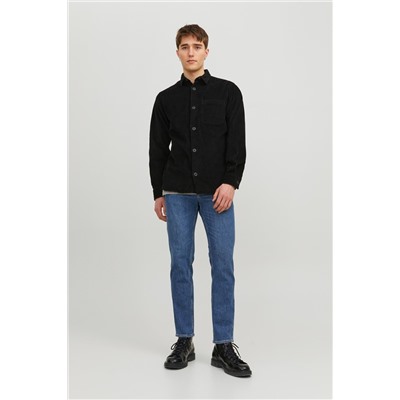 Camisa de terciopelo Negro