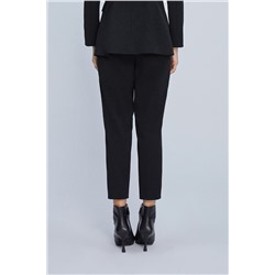 Pantalón recto Negro