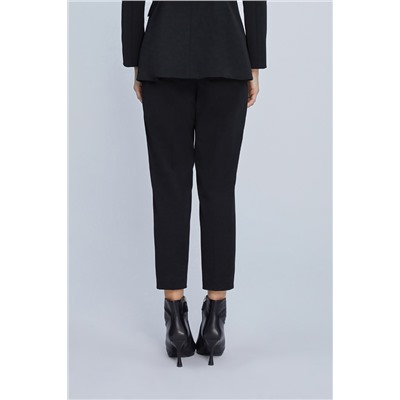 Pantalón recto Negro