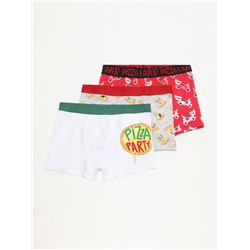 3-PACK OF PRINTED BOXERS